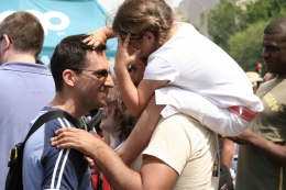 Fathers & Daughter. Capital Pride Festival from Elvert Barnes via Flickr (https://www.flickr.com/photos/perspective/219147757/in/photolist-knbZB-bpDDF1-yHYdc-yHYf6-yHVJJ-cd6fe5-yHWnP-yHGtQ-bpDBzb-3oVb4o-yHHxh-yHG6P-yHYmL-yHXJC-yHVL6-yHXQN-yHY5F-yHWtU-yHYfE-yHXUE-yHXab-yHYv8-yJ4p4-knbZG-yHYhh-yHYSG-yHZi1-bWooVt-yHVJh-yHYG3-bCyAKc-yHVvG-foDJd-yHFXq-yHWgF-yHXgK-eyVVd-yHVux-yHGQA-yHYeG-yHXEK-yHG66-yHXwJ-yJ48S-yHVxu-yHWkV-yHFLk-yHXWy-yHXTC-yHYCZ), cc (https://creativecommons.org/licenses/by/2.0/) Fathers & Daughter. Capital Pride Festival from Elvert Barnes via Flickr (https://www.flickr.com/photos/perspective/219147757/in/photolist-knbZB-bpDDF1-yHYdc-yHYf6-yHVJJ-cd6fe5-yHWnP-yHGtQ-bpDBzb-3oVb4o-yHHxh-yHG6P-yHYmL-yHXJC-yHVL6-yHXQN-yHY5F-yHWtU-yHYfE-yHXUE-yHXab-yHYv8-yJ4p4-knbZG-yHYhh-yHYSG-yHZi1-bWooVt-yHVJh-yHYG3-bCyAKc-yHVvG-foDJd-yHFXq-yHWgF-yHXgK-eyVVd-yHVux-yHGQA-yHYeG-yHXEK-yHG66-yHXwJ-yJ48S-yHVxu-yHWkV-yHFLk-yHXWy-yHXTC-yHYCZ), cc (https://creativecommons.org/licenses/by/2.0/)